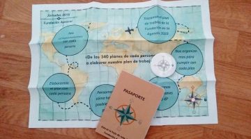 mapa y pasaporte de las jornadas aprocor