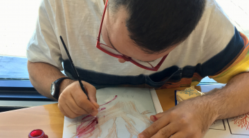 Hombre pintado